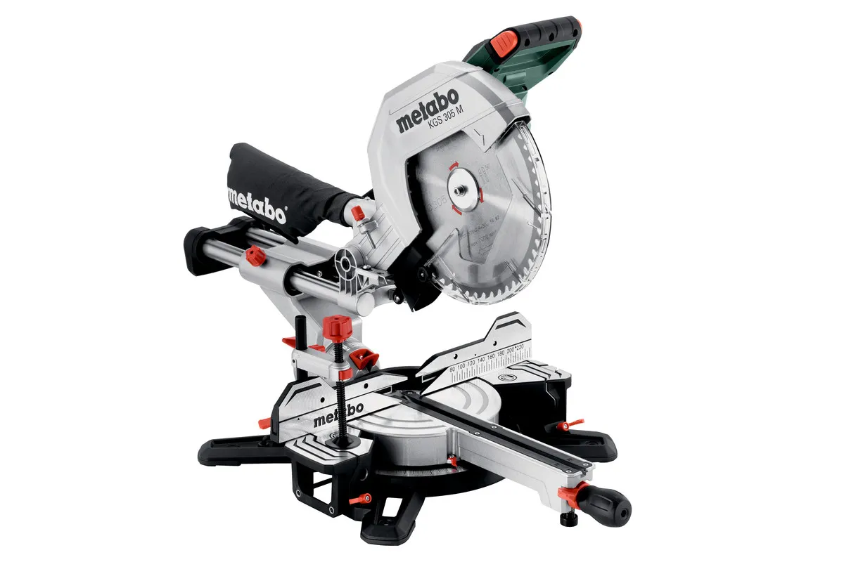 Metabo KGS 305 M, Enkel skråkant, 3700 RPM, 3000 RPM, 50°, 60°, 215 x 67 mm