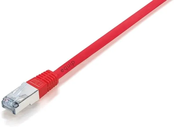 Equip Cat.5e F/UTP 0.25m, 0,25 m, Cat5e, F/UTP (FTP), RJ-45, RJ-45, Rød