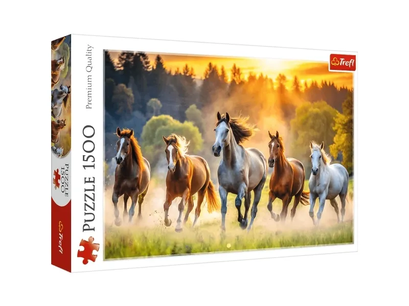 Trefl 26215, 1500 stykker, Dyr