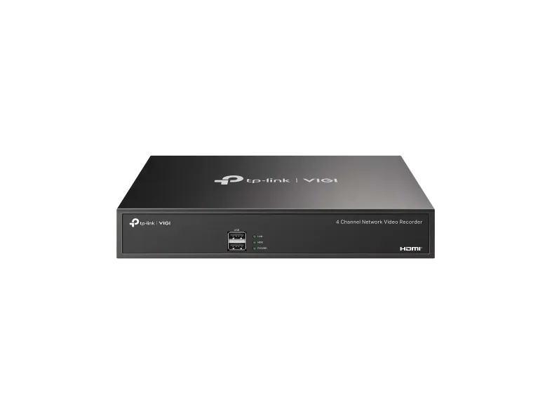 TP-LINK | netværksvideooptager | VIGI NVR1004H | 1 | 4 kanaler