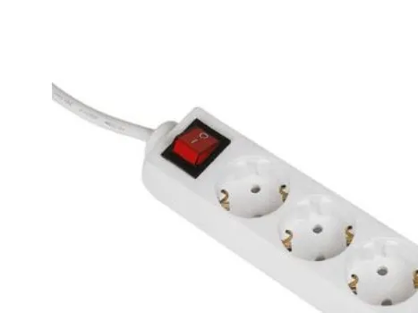 Hama 00030535, 3 AC-utganger, 3500 W, Hvit, 3 m, 257 mm, 86 mm