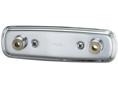 Mora 15 mm forkromet dækplade VA-godkendt