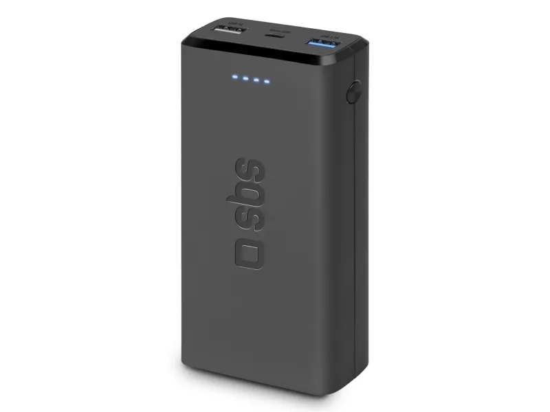 SBS TTBB20000FASTK, 20000 mAh, Lithium Polymer (LiPo), Sort