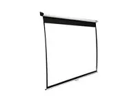 Elite Screens Manual Series M86NWX - Projeksjonsskjerm - takmonterbar, veggmonterbar - 86 (218 cm) - 16:10 - MaxWhite - hvit