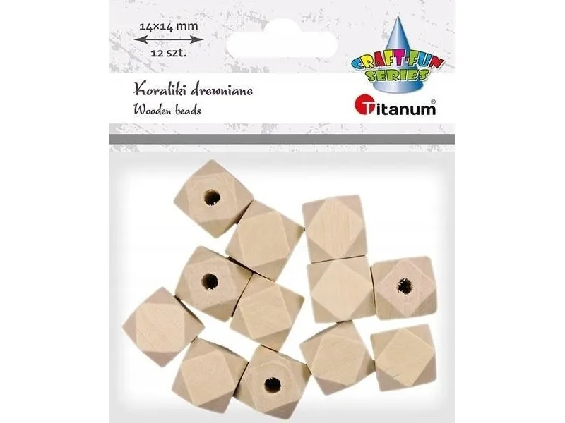 Titanum treperler firkantede skårne 12 stk