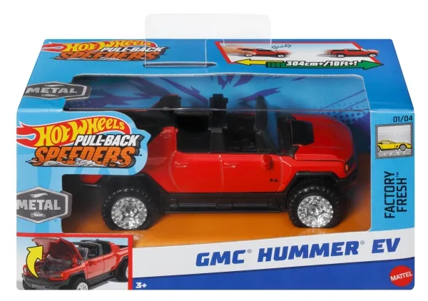 Hot Wheels Pull-Backs 1:43 Ass. CDU