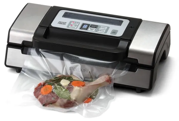 Stollar BVS700, Sort, Sølv, 9 mbar, Vakuumforsegling, Berøringskontroll, 15 l/min, 30 cm