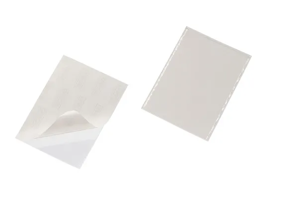DURABLE POCKETFIX - Selvklebende lomme - for A5 (148 x 210 mm) - gjennomsiktig (en pakke 25)