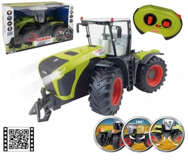 Happy People radiostyrt traktor Claas Xerion 5000 med roterende førerhus