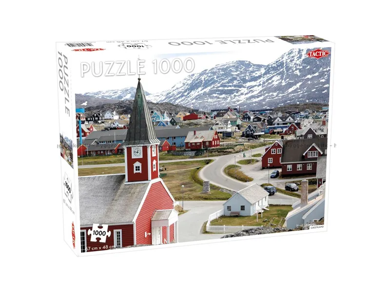 Taktisk Landskap: Grønland - 1000 stk, 1000 stk, Landskap, 9 r