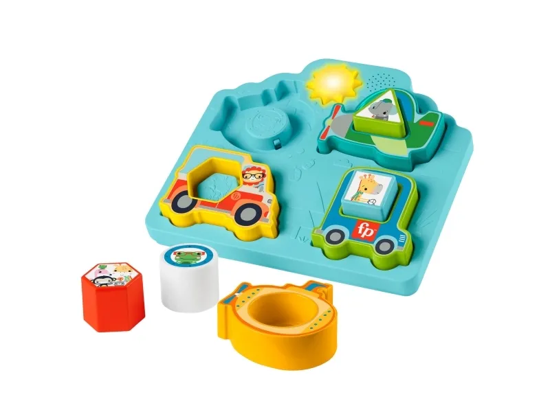 Fisher-Price puslespill kjøretøy og former HRP31