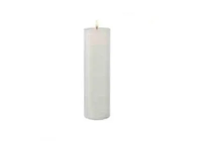 Sirius Sille kalenderlys hvit — Ø 7,5 cm, H 25 cm