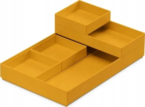 Moxom modulbakke Modular Tray 250x170x35 mm, 5 stk., gul