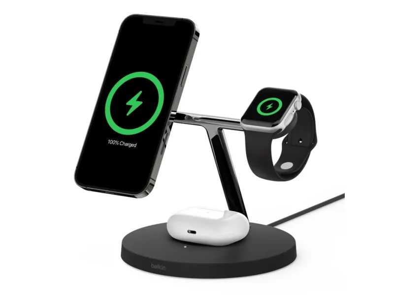 Belkin BoostCharge Pro - Trådløst ladestativ