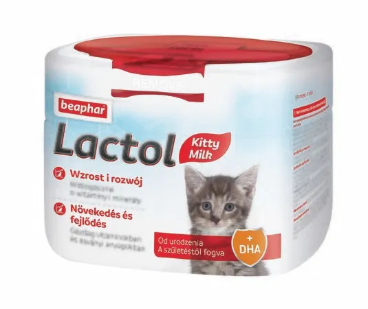 Beaphar LACTOL Kitty Milk, Katt, Pulver, Generelle helsefordeler, Junior, Omega-3, Krukke