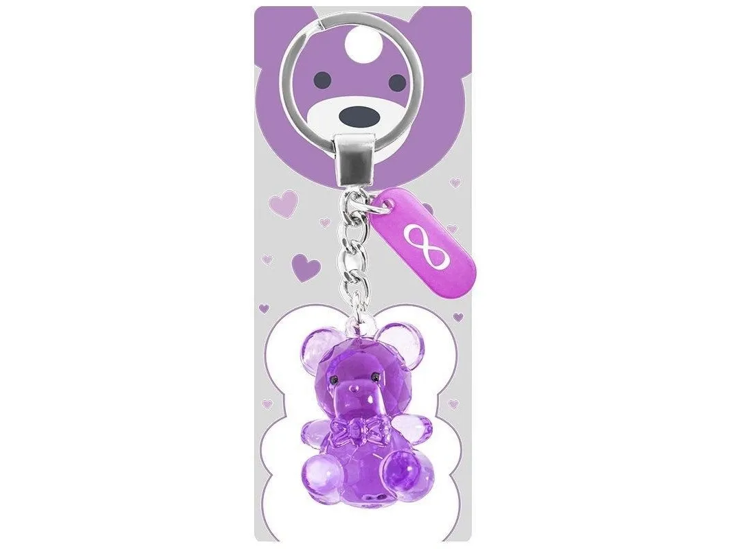 Nøkkelring med bamse Infinity-symbol