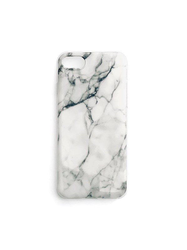 Wozinsky Marble Gel Case Cover Marble Samsung Galaxy A72 4G White