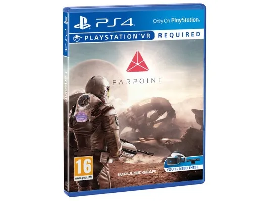 Sony Interactive Entertainment Farpoint, PlayStation 4, M (Utviklet), Fysisk medium, Virtuell virkelighet (VR)-hodesett nødvendig