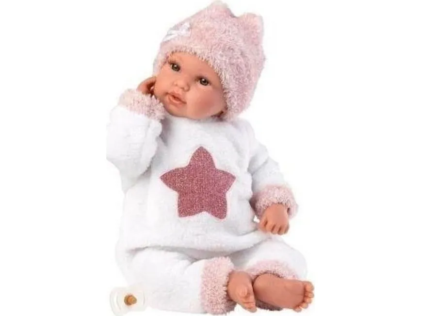 Llorens 16348 babydokk 36 cm rosa lue