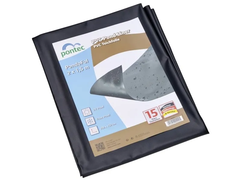 Pontec 90002 #####PVC-Teichfolie (L x B) 2 m x 1,5 m 1 stk.
