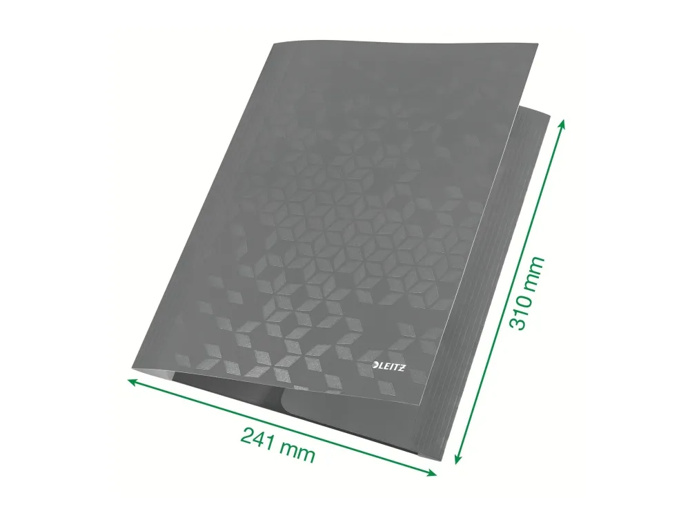 Leitz WOW - 3-fliksmappe - for A4 (210 x 297 mm) - kapasitet: 250 ark - tilgjengelig i ulike farger