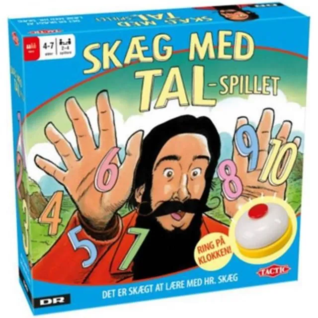 Tactic Skæg med Tal