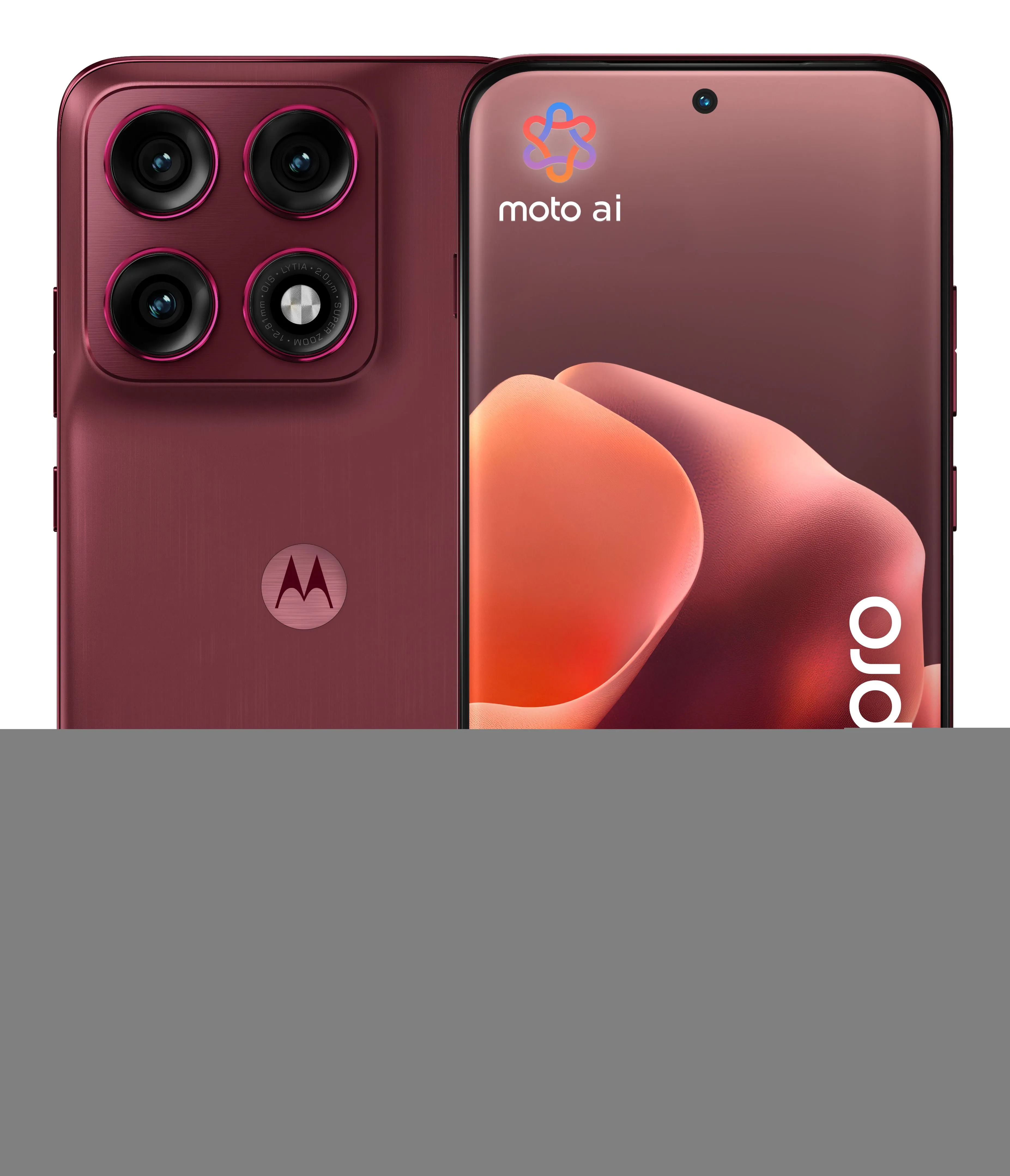 Motorola edge 70 Pro-smarttelefon 8/256 GB Zinfandel