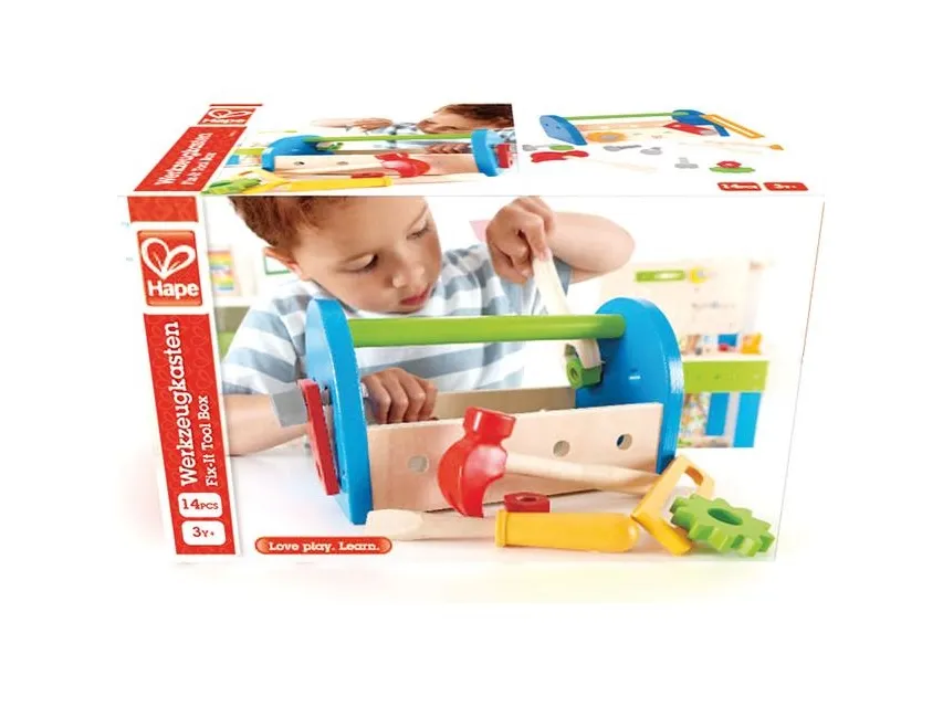 HAPE verktøysett, tre, E3001