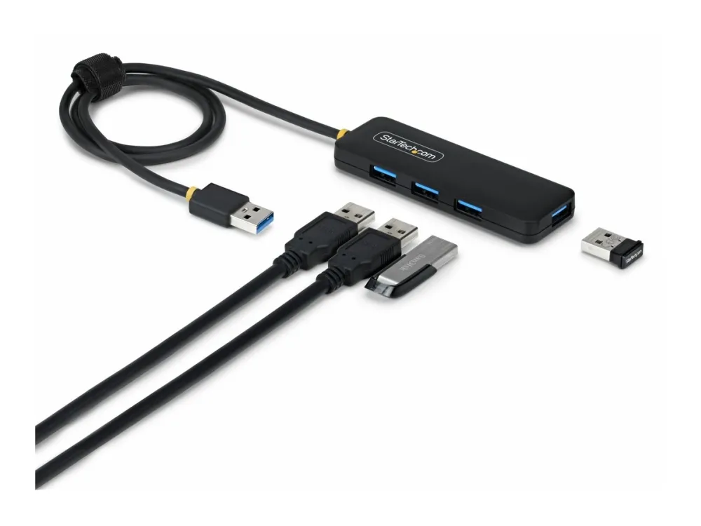 Startech - Hub - 4 x USB 3.2 Gen 1 - stasjonær