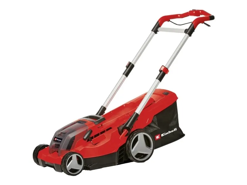 Einhell Professional batteridrevet gressklipper GP-CM 36/450 3413292 (rød/svart, 2x Li-ion batteri 4,0Ah)
