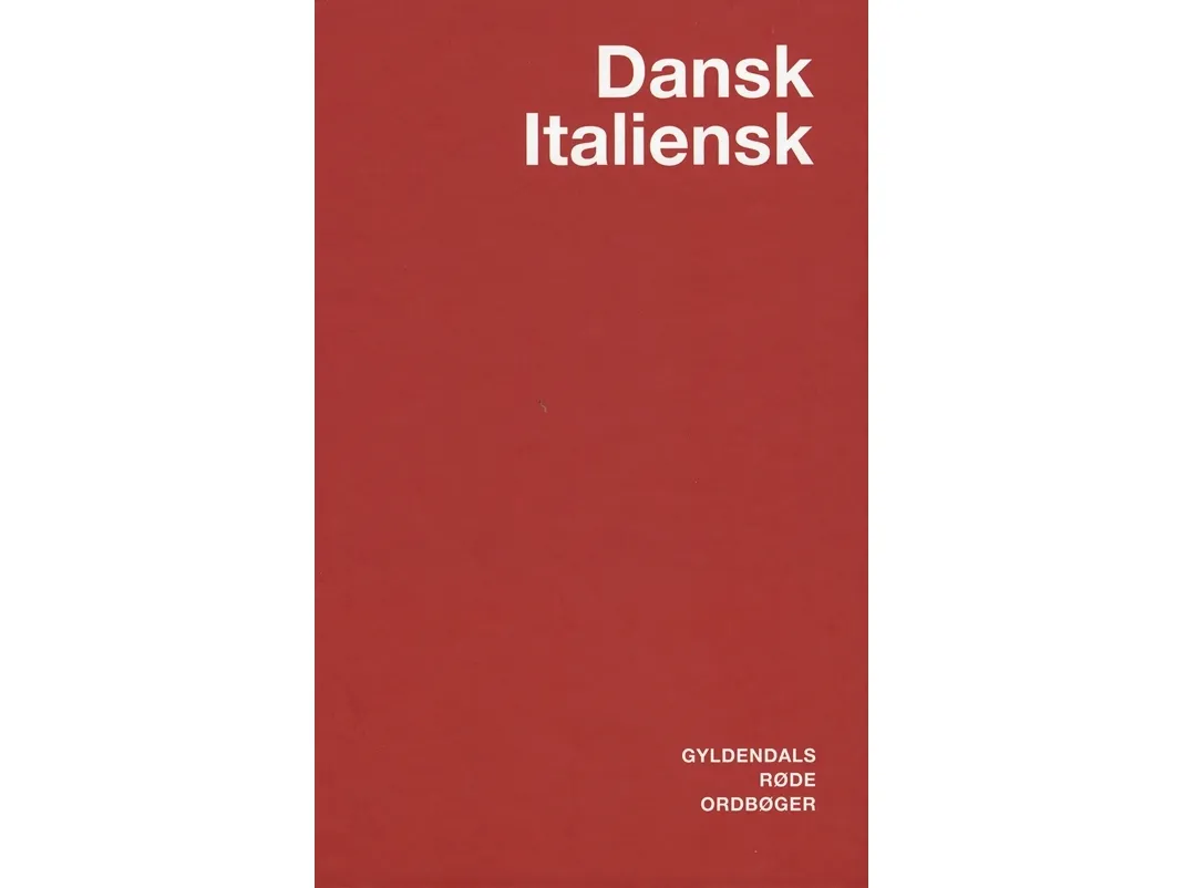 Dansk-italiensk ordbok | Carla Avanza Juul Madsen  Henning Juul Madsen  Giovanni Mafera | Språk: Dansk