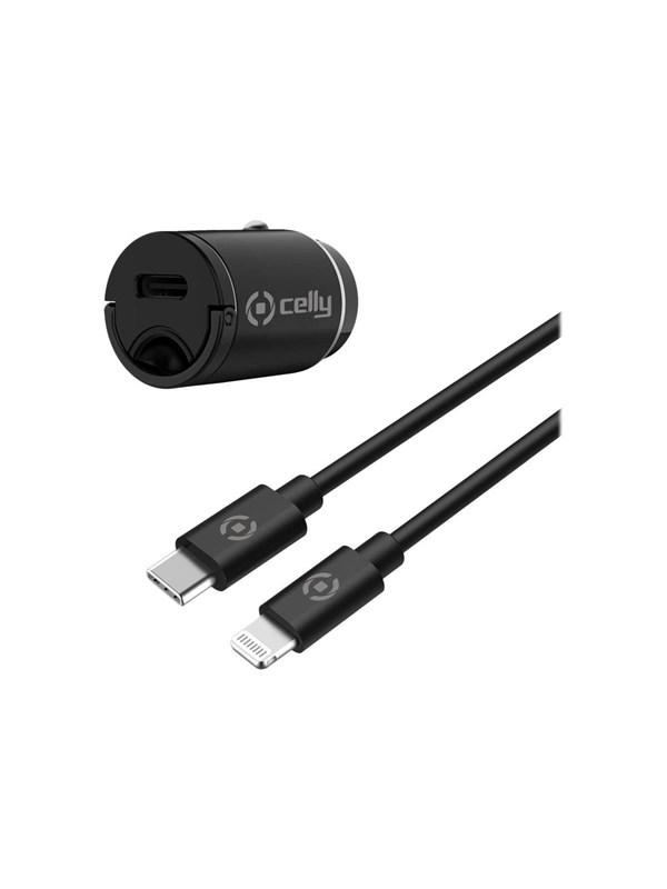 CELLY ProPower car power adapter - ultra compact - 24 pin USB-C - 20 Watt