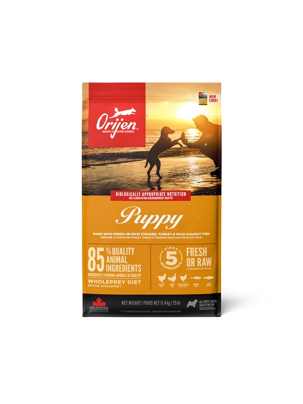 ORIJEN Puppy Complete Quality Dry Dog Food 11.4kg