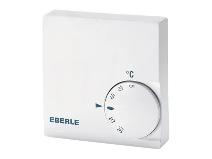 Eberle RTR-E 6121, Hvid, IP30, 5 - 30 °C, °C, Strøm, 230 V