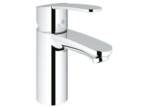 GROHE Eurostyle Cosmopolitan, Baderomsvask, Kran-håndtak, Rustfritt stål, 3/8, Kromfarget