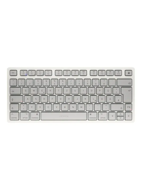 Cherry KW 7100 Mini - Tastatur - Tysk - Grå