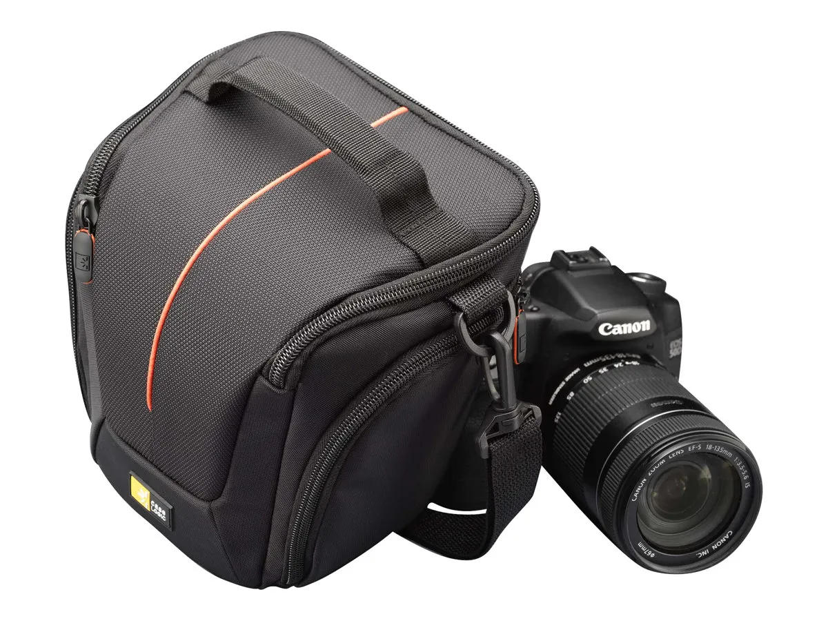 Case Logic SLR-kamerahylster - Bæreveske for kamera og objektiver - nylon - svart
