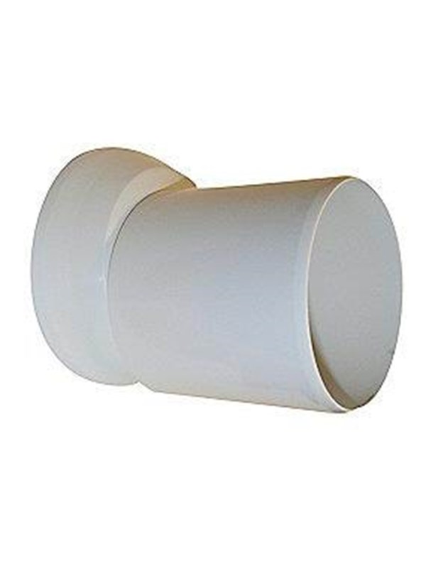 Viega Kloset Connecting pipe Eccentric White