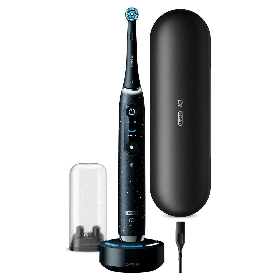 BRAUN-serien iO10 el.zobu birste svart iOM10.1B4.2AD