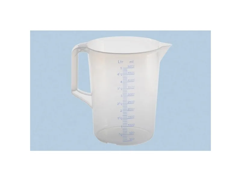 Hünersdorff 939000 målebeger 5000 ml plast