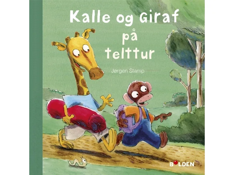 Kalle og Giraf på telttur | Jørgen Stamp | Språk: Dansk