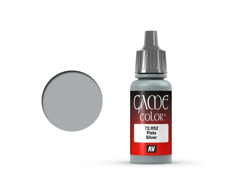 Vallejo 72.052, Sølv, Acryl maling, Væske, 17 ml, 1 stykker |