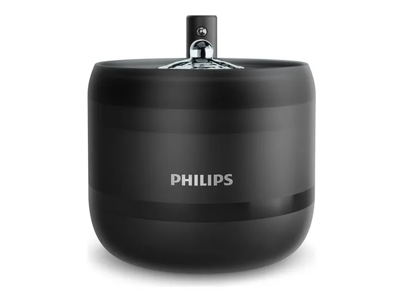 Philips 3000 series Pet Series PAW3210/02 Vannskål, Automatisk vanndispenser for kjæledyr, Plast, Svart, Innendørs, Universal, 2,2 L