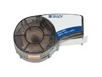 Brady B-595 - Vinyl - matt - svart på hvitt - Rull (1,905 cm x 6,4 m) 1 rull(er) merkelapper - for Brady BMP21, BMP21-LAB, BMP21-PLUS  ID PAL  LABPAL