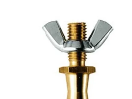 Manfrotto 5/8 HEX-skaft for 035 med M10 skrue og butterfly