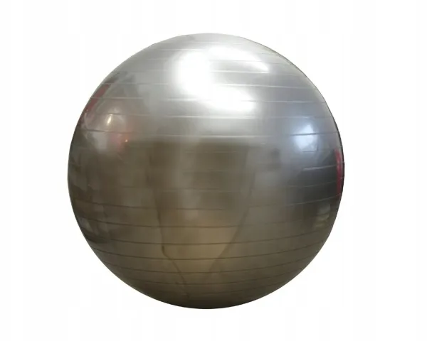 Treningsball for Gymnastikk KUBISPORT 75 cm Grå