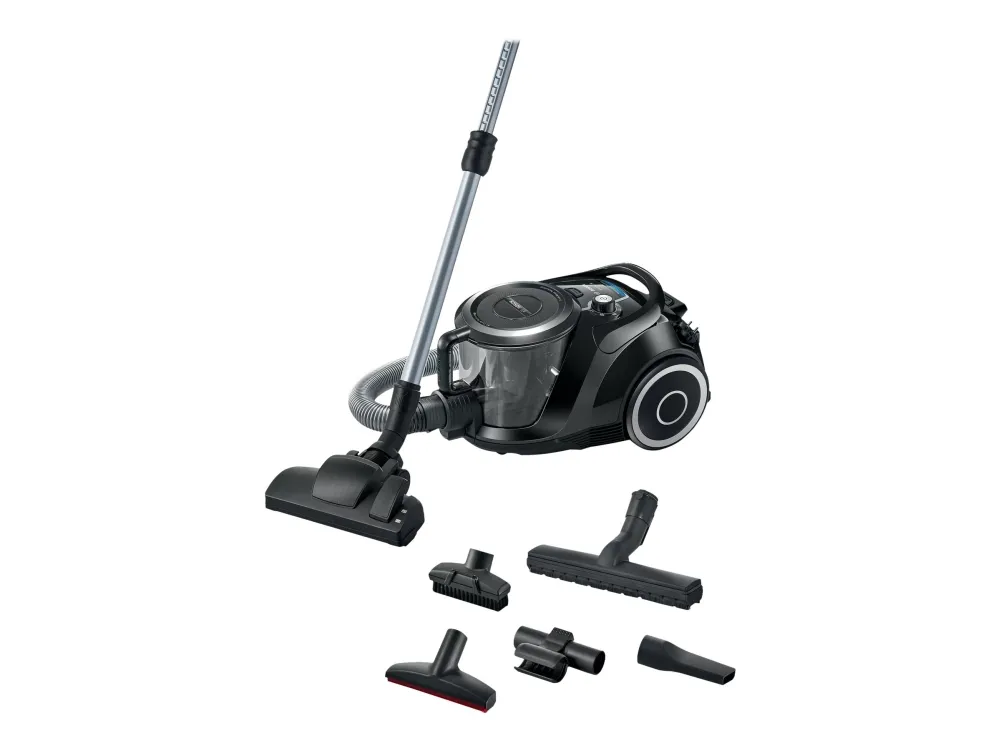 Bosch Serie | 6 BGC41XSIL - Støvsuger - kanister - uten pose - svart