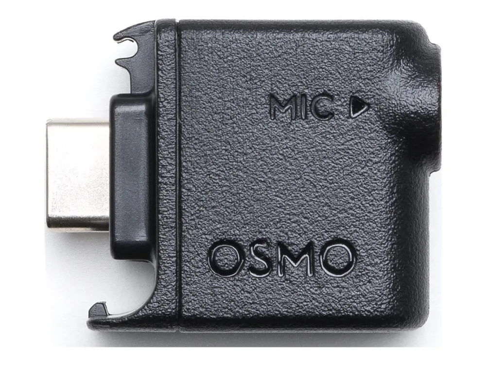 DJI - Mikrofonadapter - miniplugg hunn til 24 pins USB-C