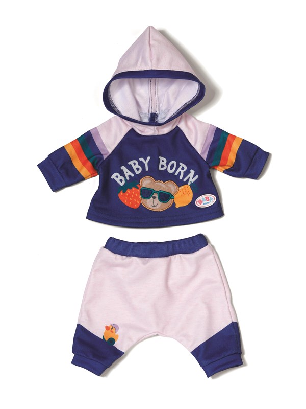 Baby Born Jogging Suit Navy 43cm