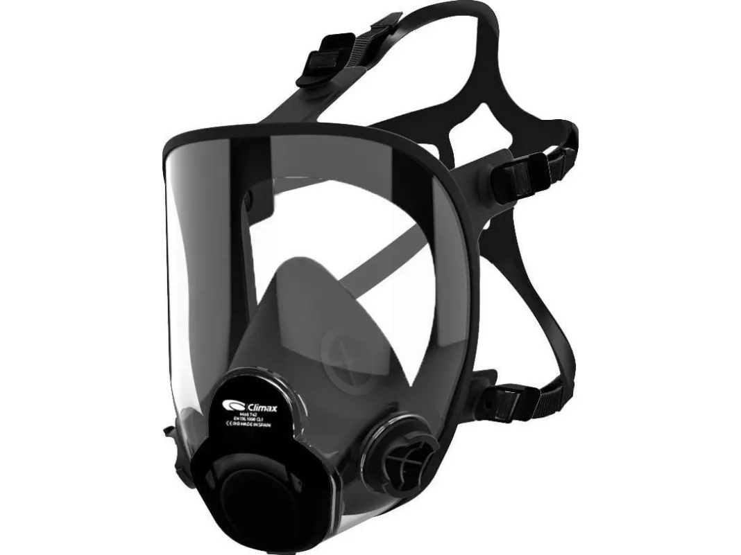Climax heldekkende maske med bredt visir 742 (2351742100000)
